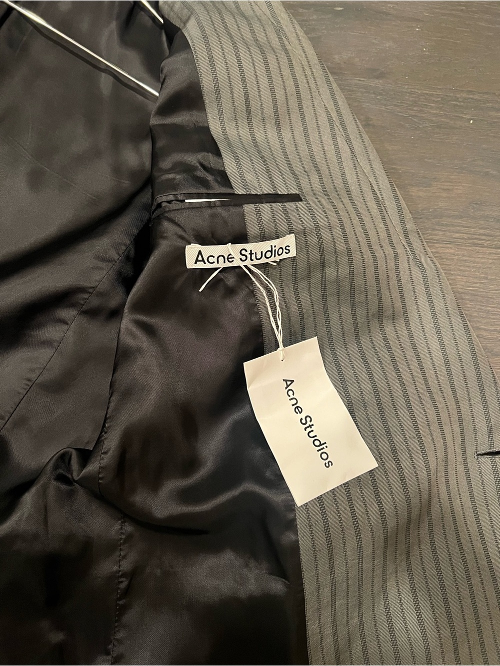Acne Pinstripe Blazer - Picture 7 of 8